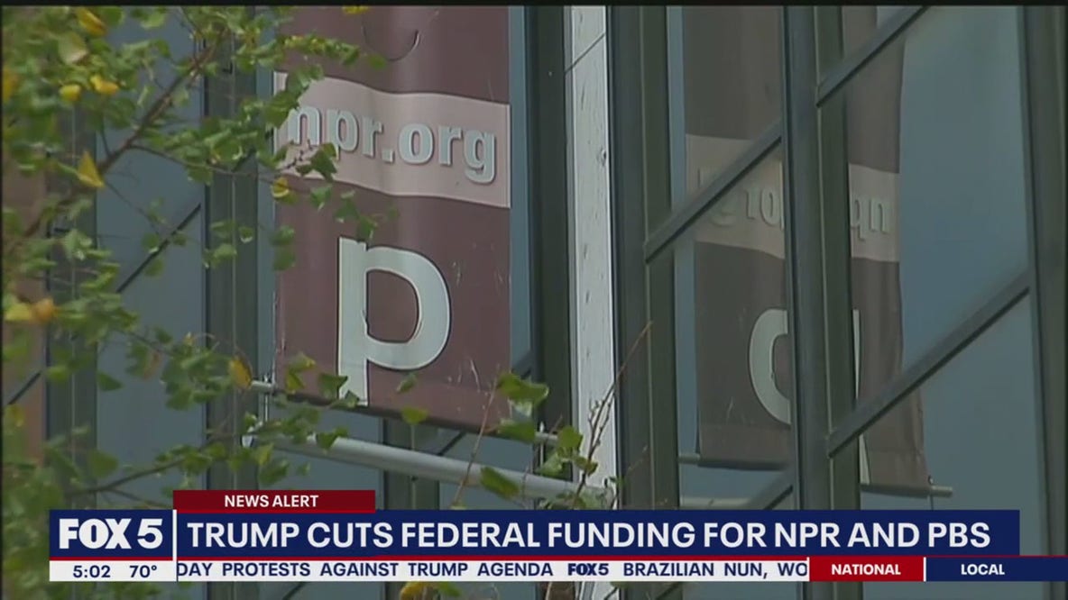 PBS, NPR hit with federal funding cuts